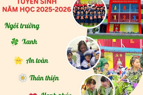 THÔNG BÁO TUYỂN SINH NĂM HỌC 2025-2026