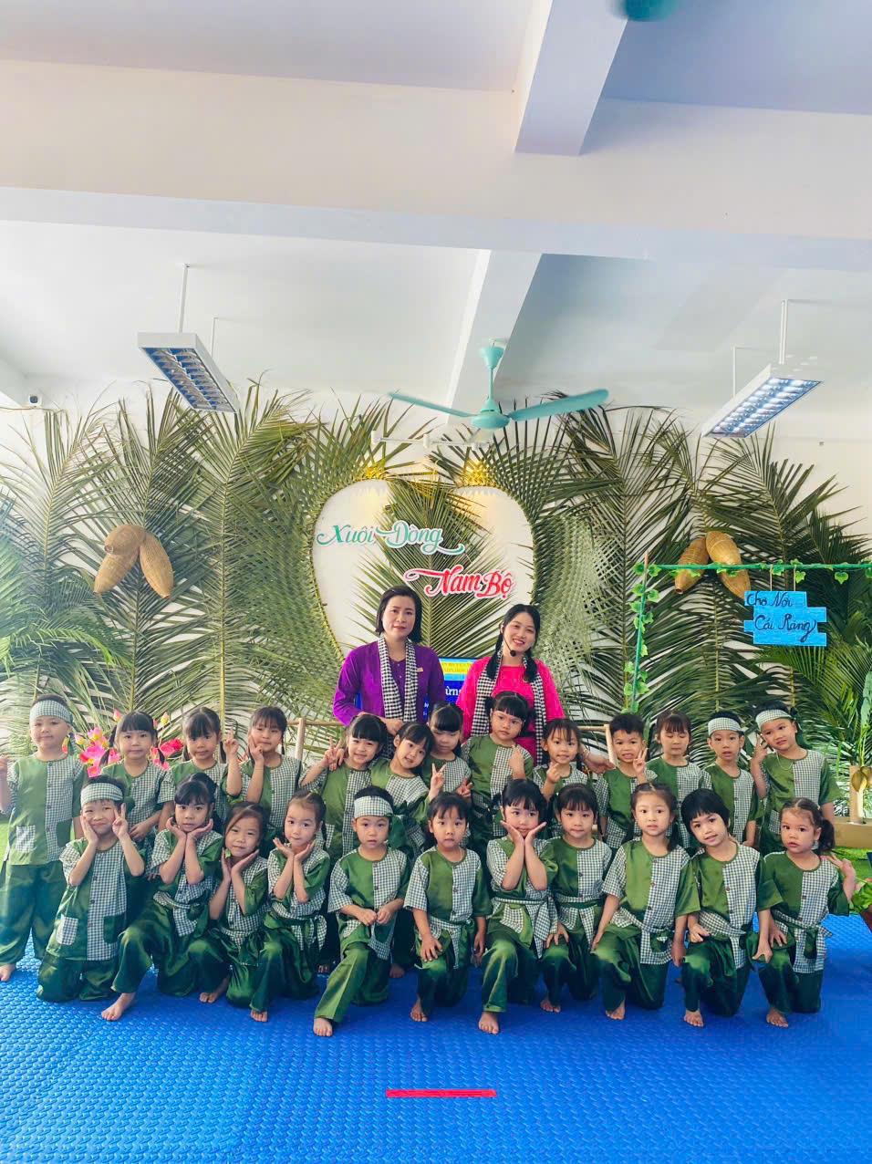 HĐ TỔ CHỨC TRÒ CHƠI DÂN GIAN_ LỚP 4 TUỔI B3